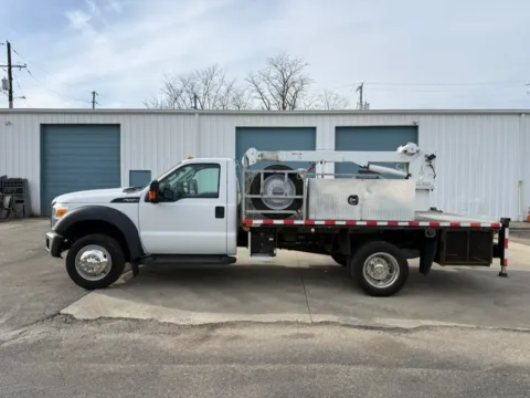 Another view of 2013 Ford Super Duty F-550 DRW 4WD Reg Cab 165" WB 84" CA XL for sale in Dayton, OH at Dayton Work Trucks