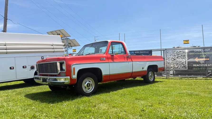 Orange 1976 GMC Sierra C10 1500 Square Body for sale in Dayton, OH