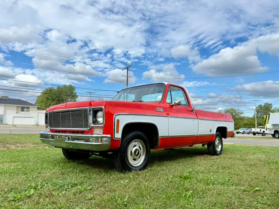 Orange 1976 GMC Sierra C10 1500 Square Body for sale in Dayton, OH