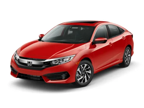 White 2018 Honda Civic EX for sale in Indio, CA