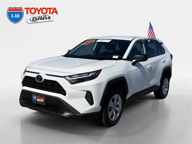 White 2024 Toyota RAV4 LE for sale in Indio, CA