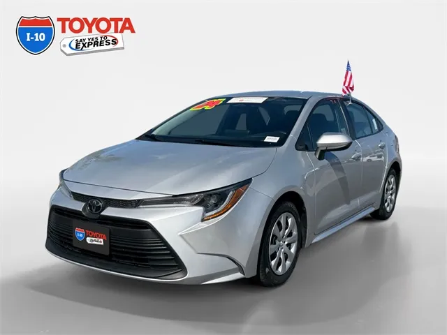 Silver 2024 Toyota Corolla LE for sale in Indio, CA
