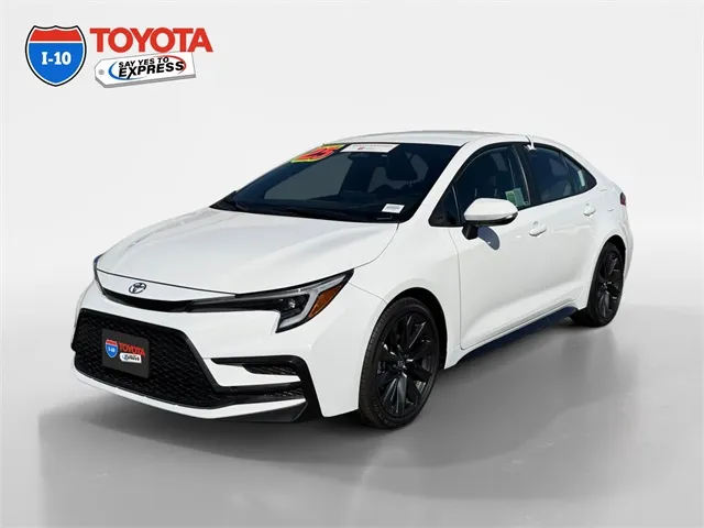 White 2025 Toyota Corolla SE for sale in Indio, CA