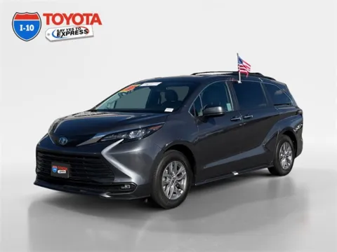 Gray 2025 Toyota Sienna XLE for sale in Indio, CA