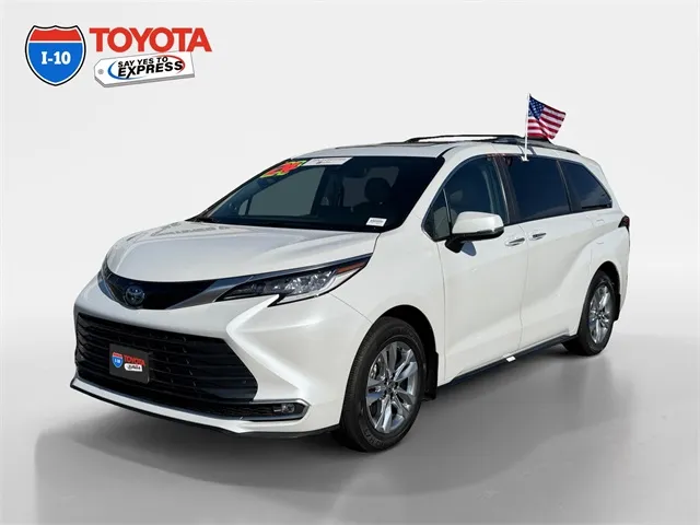 Brown 2024 Toyota Sienna Limited for sale in Indio, CA