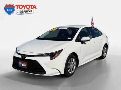 White 2024 Toyota Corolla LE for sale in Indio, CA