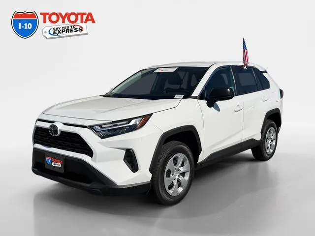 White 2024 Toyota RAV4 LE for sale in Indio, CA