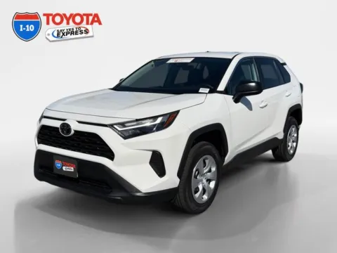 White 2024 Toyota RAV4 LE for sale in Indio, CA