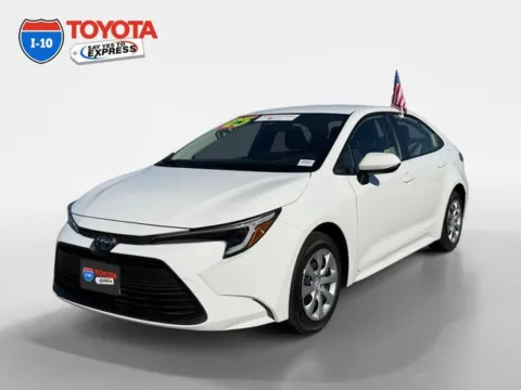 White 2025 Toyota Corolla Hybrid LE for sale in Indio, CA