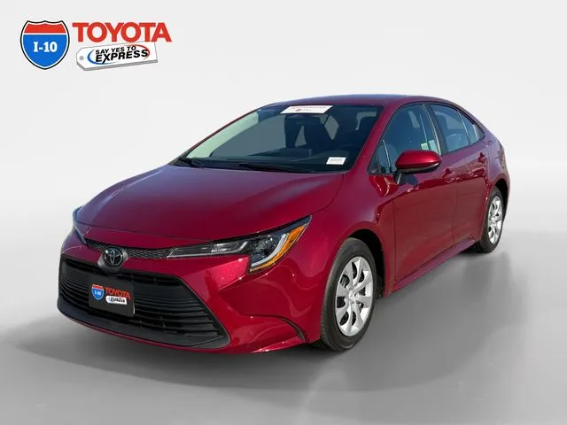Red 2024 Toyota Corolla LE for sale in Indio, CA