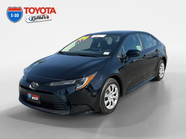 Black 2024 Toyota Corolla LE for sale in Indio, CA