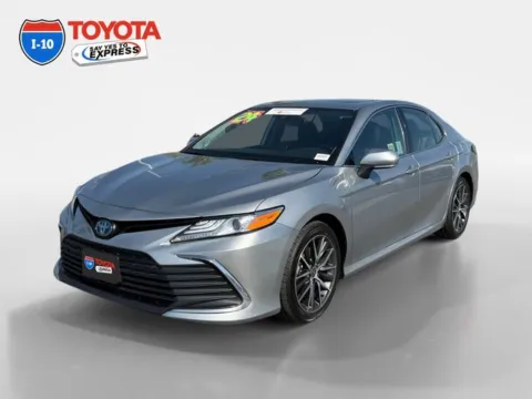 Silver 2024 Toyota Camry Hybrid XLE for sale in Indio, CA