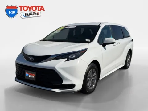 White 2025 Toyota Sienna LE for sale in Indio, CA