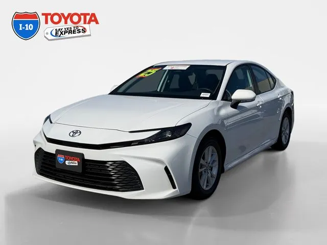 White 2025 Toyota Camry LE for sale in Indio, CA