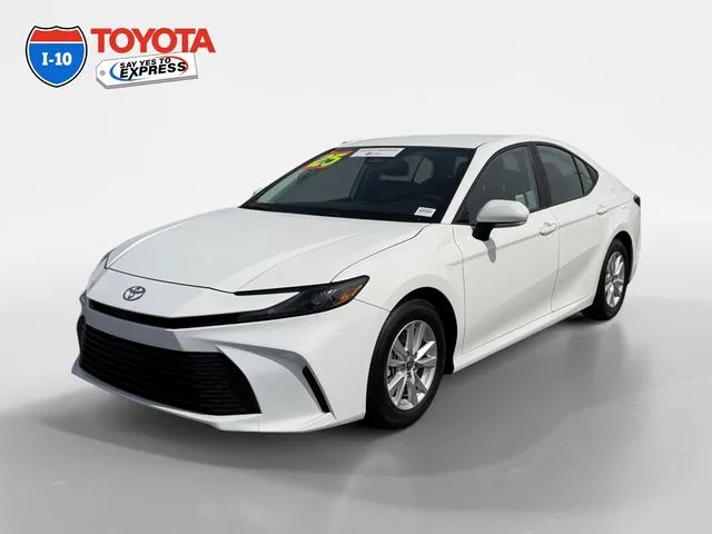 White 2025 Toyota Camry LE for sale in Indio, CA