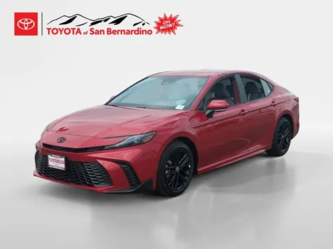 Red 2026 Toyota Camry SE for sale in Indio, CA