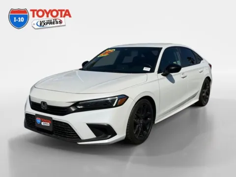 White 2022 Honda Civic Sport for sale in Indio, CA