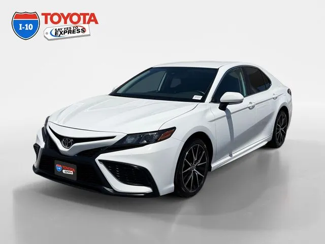 White 2024 Toyota Camry SE for sale in Indio, CA