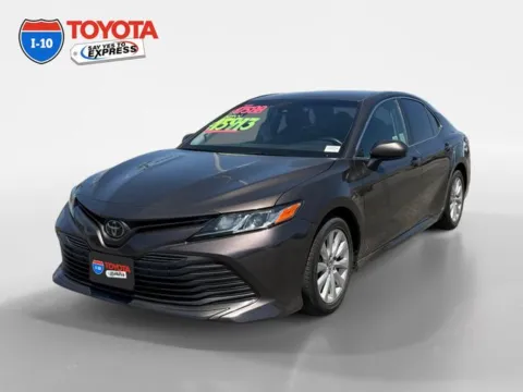 Brown 2019 Toyota Camry LE for sale in Indio, CA
