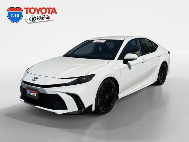 White 2025 Toyota Camry SE for sale in Indio, CA