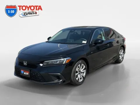 Black 2022 Honda Civic LX for sale in Indio, CA