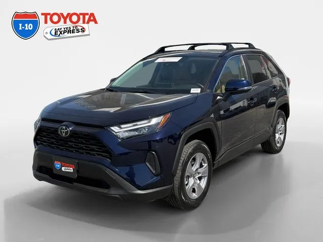Blue 2025 Toyota RAV4 Hybrid XLE for sale in Indio, CA