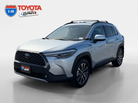 Silver 2023 Toyota Corolla Cross XLE for sale in Indio, CA