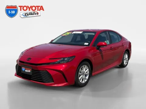 Red 2025 Toyota Camry LE for sale in Indio, CA