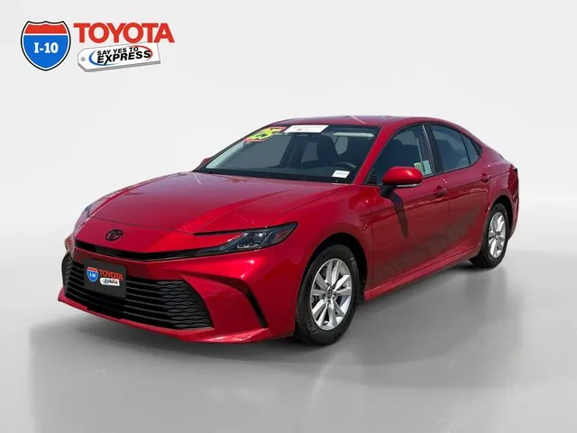 Red 2025 Toyota Camry LE for sale in Indio, CA