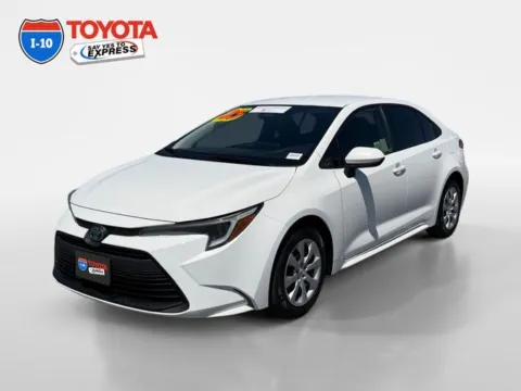 White 2023 Toyota Corolla Hybrid LE for sale in Indio, CA