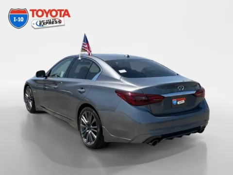 Another view of 2018 INFINITI Q50 Red Sport 400 for sale in Indio, CA at I-10 Toyota