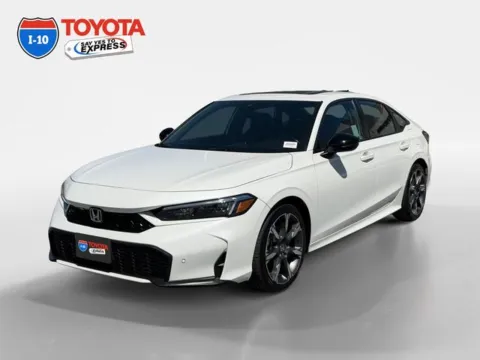 White 2025 Honda Civic Hybrid Sport for sale in Indio, CA