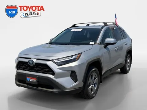 Silver 2024 Toyota RAV4 Hybrid XLE for sale in Indio, CA