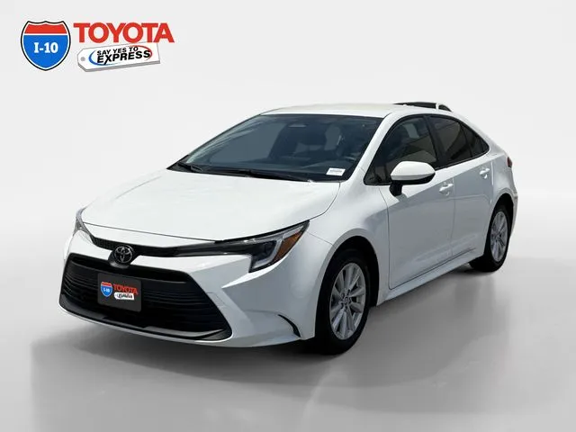 White 2026 Toyota Corolla Hybrid LE for sale in Indio, CA