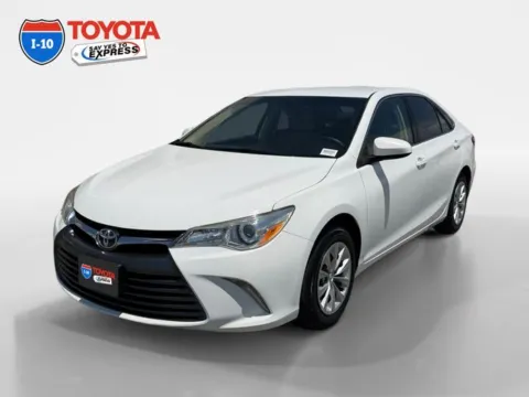 White 2017 Toyota Camry LE for sale in Indio, CA