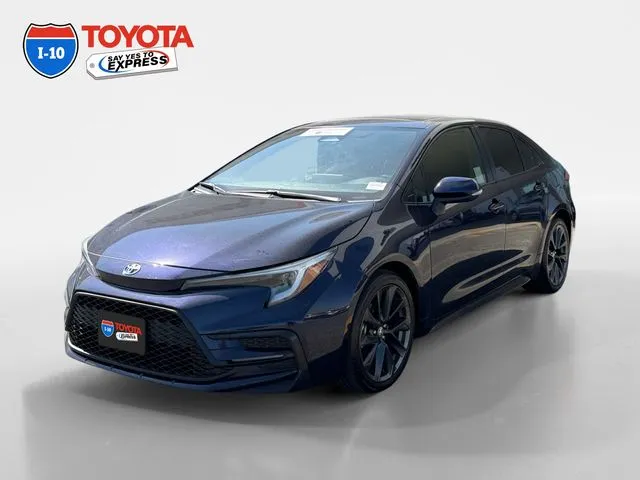 Blue 2024 Toyota Corolla Hybrid SE for sale in Indio, CA