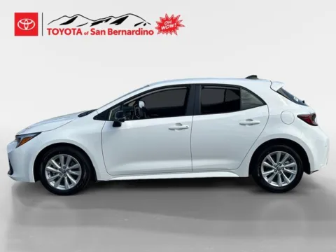 Photos of 2026 Toyota Corolla Hatchback SE for sale in Indio, CA at I-10 Toyota