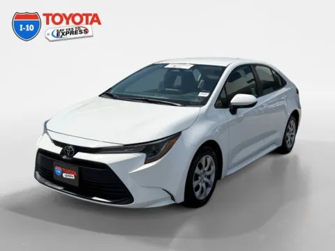 White 2024 Toyota Corolla LE for sale in Indio, CA