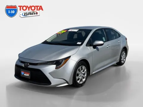 Silver 2024 Toyota Corolla LE for sale in Indio, CA