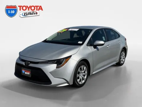 Silver 2024 Toyota Corolla LE for sale in Indio, CA