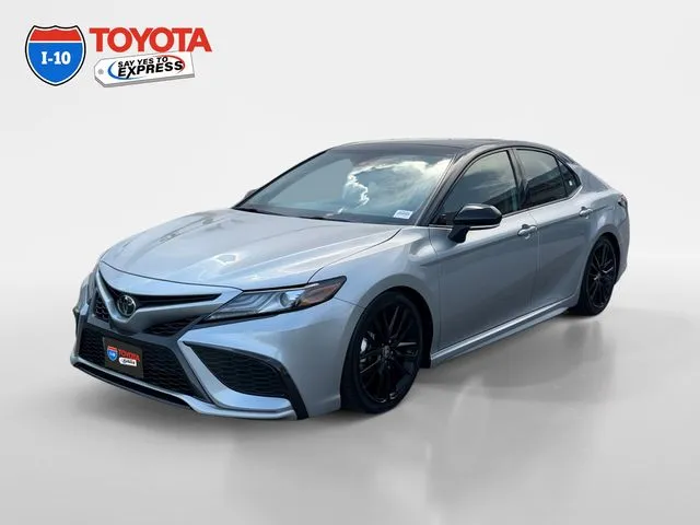 Silver 2024 Toyota Camry XSE V6 for sale in Indio, CA
