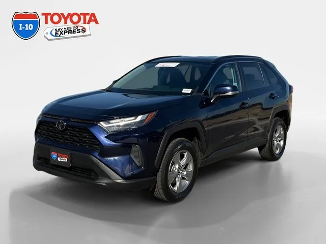 Blue 2024 Toyota RAV4 XLE for sale in Indio, CA