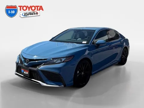 Blue 2024 Toyota Camry XSE for sale in Indio, CA