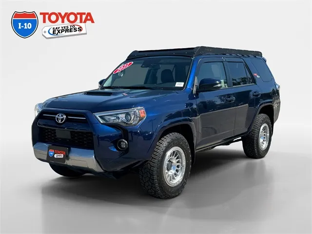 Blue 2021 Toyota 4Runner TRD Off-Road Premium for sale in Indio, CA
