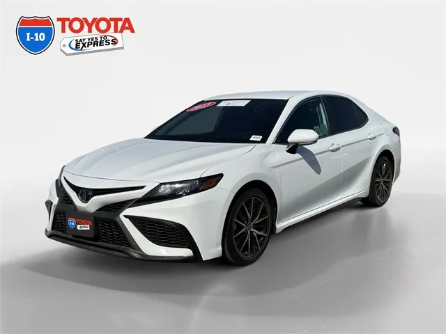 White 2023 Toyota Camry SE for sale in Indio, CA
