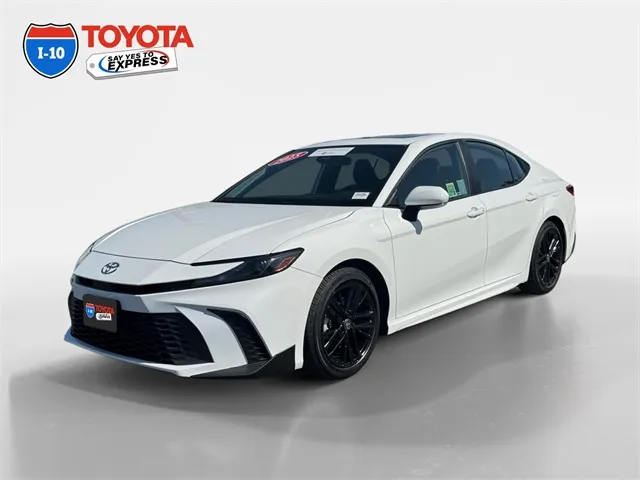 White 2025 Toyota Camry SE for sale in Indio, CA