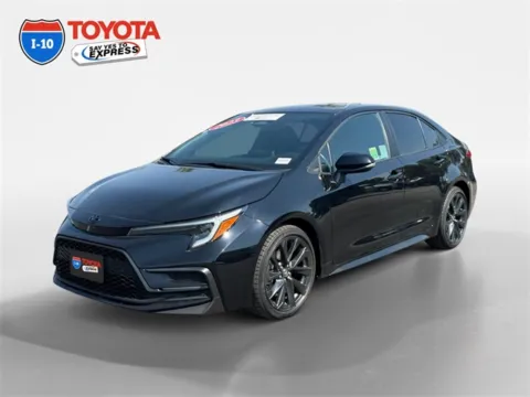 Black 2023 Toyota Corolla XSE for sale in Indio, CA