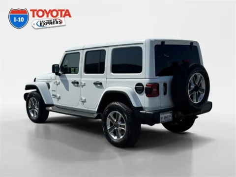 Another view of 2021 Jeep Wrangler Unlimited Sahara for sale in Indio, CA at I-10 Toyota