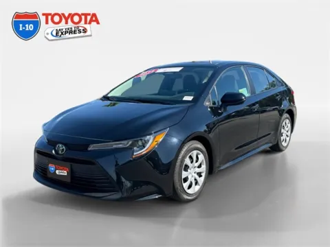 Black 2024 Toyota Corolla LE for sale in Indio, CA