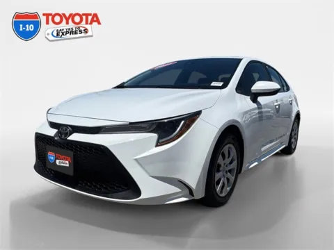 White 2021 Toyota Corolla LE for sale in Indio, CA